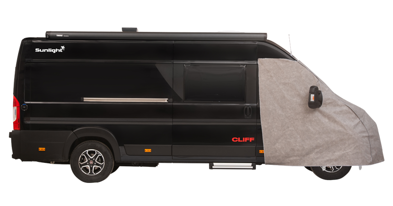 Protection de cabine SUPRA  Fahrerhausjacket SUPRA Vans, Alkoven, teilintegrierte | HINDERMANN