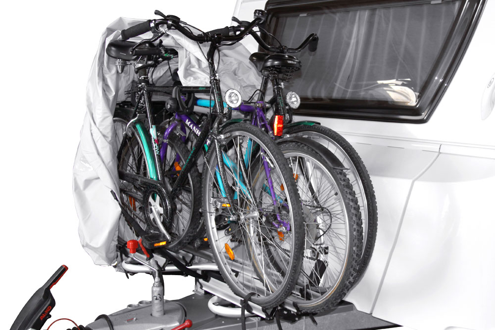 Maßgeschneidert Fahrradschutzhülle UNIVERSAL ZWOO für Wohnwagen | HINDERMANN