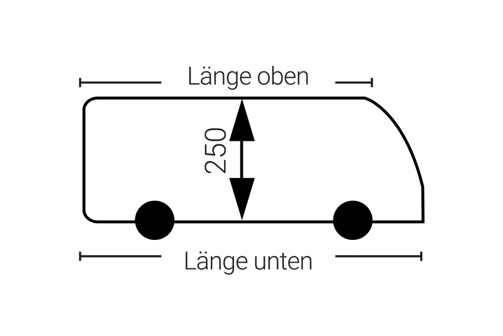 für kompakt-integrierte Reisemobile Fahrzeughülle WINTERTIME für Wohnmobil und Caravan | HINDERMANN