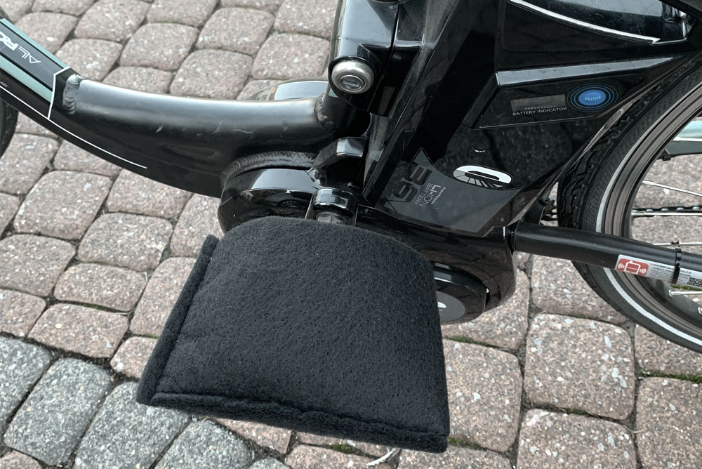 Fahrradpedal Schutzpolster BIKE für Fahrradschutzhüllen | HINDERMANN