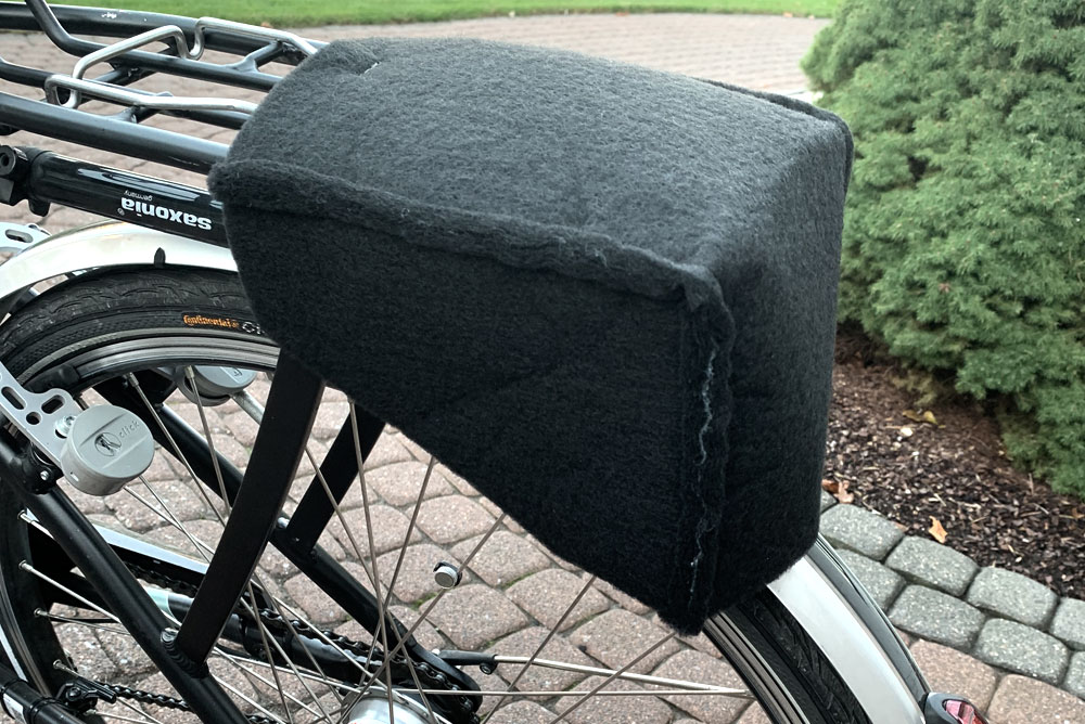 Gepäckträgerschutz Schutzpolster BIKE für Fahrradschutzhüllen | HINDERMANN