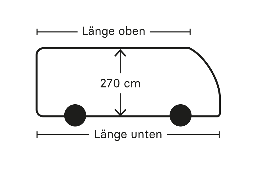 für integrierte Reisemobile und Alkovenfahrzeuge&nbsp;Fahrzeughülle WINTERTIME für Wohnmobil und Caravan | HINDERMANN