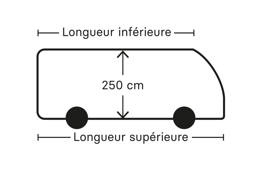 Pour camping-cars intégraux compacts&nbsp;Fahrzeughülle WINTERTIME für Wohnmobil und Caravan | HINDERMANN