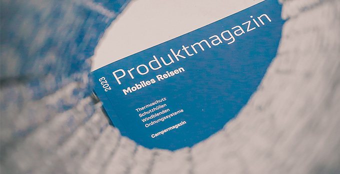 Product magazine Thermoschutz, Sonnenschutz für Wohnmobil + Caravan | HINDERMANN
